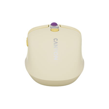 CANYON mouse MW-26 LCD Silent Dual Mode Wireless Yellow [6]