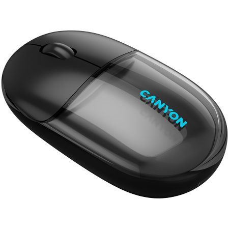 CANYON mouse OnClick 24 BT/ Wireless Transparent/Black [2]