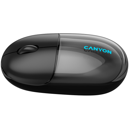 CANYON mouse OnClick 24 BT/ Wireless Transparent/Black [3]