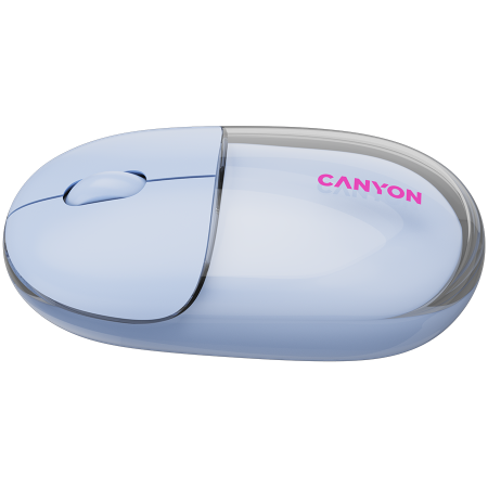 CANYON mouse OnClick 24 BT/ Wireless Transparent/Blue [3]