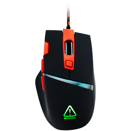 Jocuri si multimedia - CANYON mouse Sulaco GM-4 RGB 7buttons Wired Black