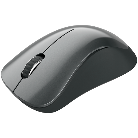CANYON MW-11, 2.4 GHz Wireless mouse,with 3 buttons, DPI 1200, Battery:AAA*2pcs,Black,67*109*38mm,0.063kg [2]