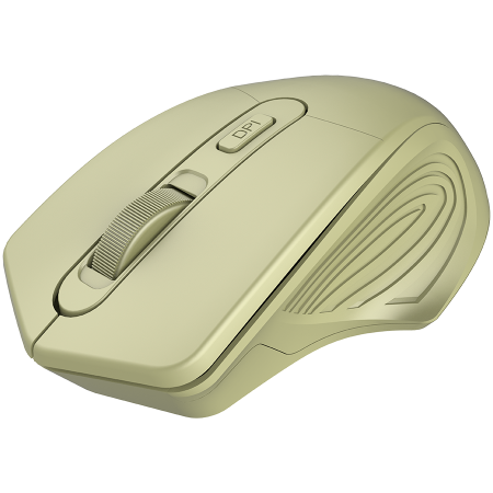 CANYON MW-15, 2.4GHz Wireless Optical Mouse with 4 buttons, DPI 800/1200/1600, Golden, 115*77*38mm, 0.064kg [3]