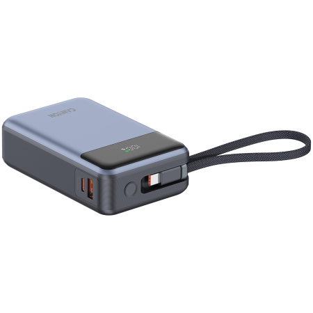 CANYON power bank OnPower 600 built-in cable 20000 mAh PD65W Dark Grey [3]