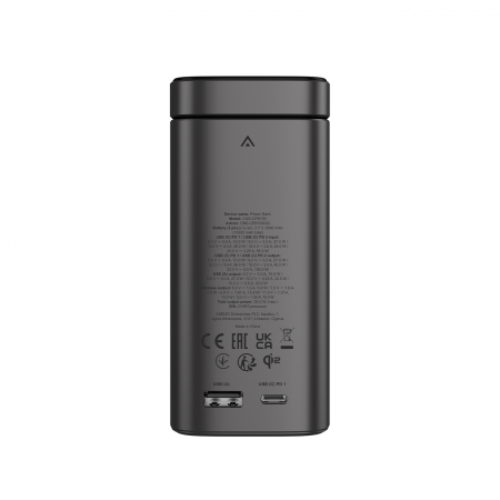 CANYON Qi2 magnetic power bank OnPower 150 15000mAh Aluminium Dark grey [6]