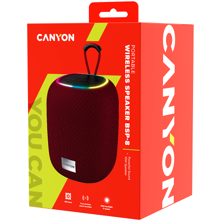 CANYON speaker BSP-8 10W Red [3]