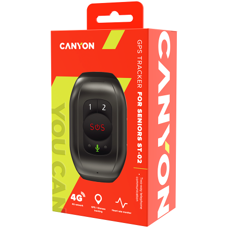 CANYON tracker ST-02 4G GPS Black [4]
