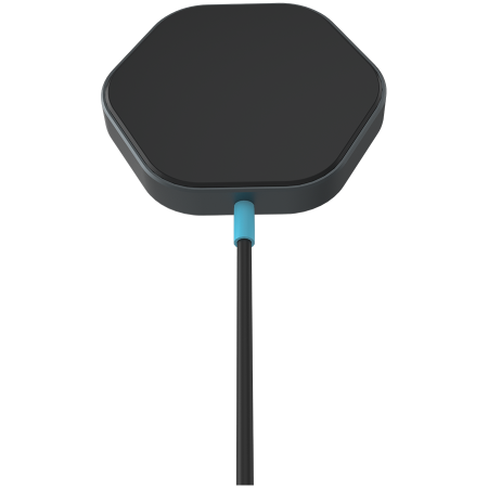 Accesorii - CANYON wireless charger HEXAGON 110 Dark Grey Blue
