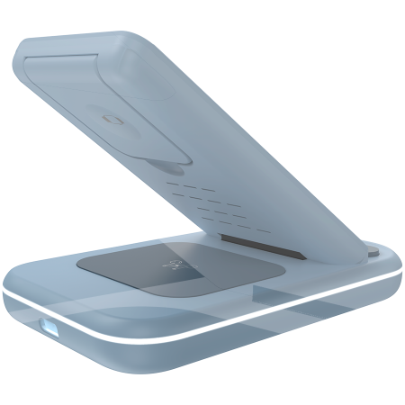 CANYON wireless charger WS-304 15W 3in1 Blue [4]