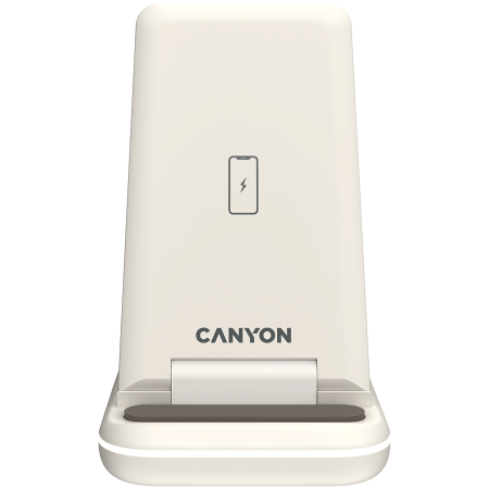 CANYON wireless charger WS-304 15W 3in1 Cosmic Latte [2]
