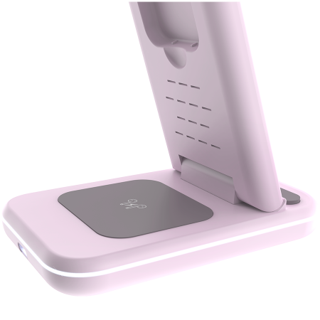 CANYON wireless charger WS-304 15W 3in1 Iced Pink [7]