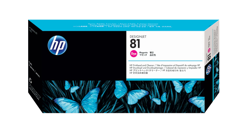 Piese si accesorii - Cap de imprimare cu coloranti DesignJet HP 81 Magenta