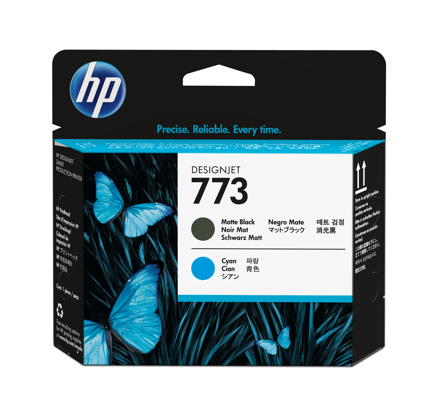 Cartus Cerneala - Cap de printare HP 773 Matte Black/Cyan C1Q20A
