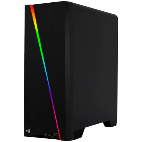 Carcasa Aerocool Cylon neagra, SPCC Steel ATX Mid Tower, fara sursa (tip ATX, montata jos) [2]