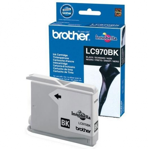 MFC-850CDN - Cartus cerneala Brother LC970BK, negru (black), original, 350 pagini