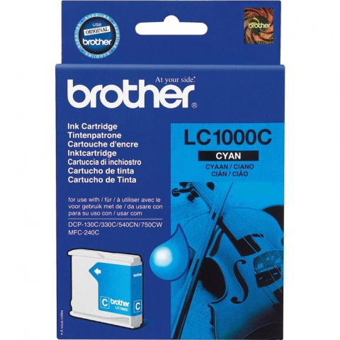 MFC-850CDN - Cartus cerneala Brother LC1000C, Cyan, original, 400 pagini