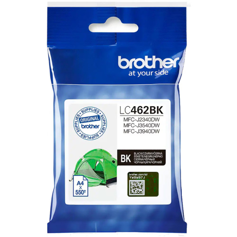 LC462 - Cartus cerneala Brother LC462BK, negru (black), original, 550 pagini