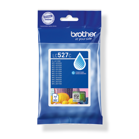 Cartuse inkjet si cerneala - Cartus cerneala Brother LC527C Cyan pentru MFC-J5010/J5110/J5115/J5117 - BROTHER