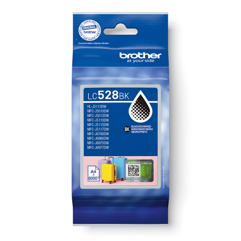 Consumabile imprimanta - Cartus cerneala Brother LC528BK Negru Super High Yield pentru MFC-J5010/J5110/J5115/J5117 - BROTHER