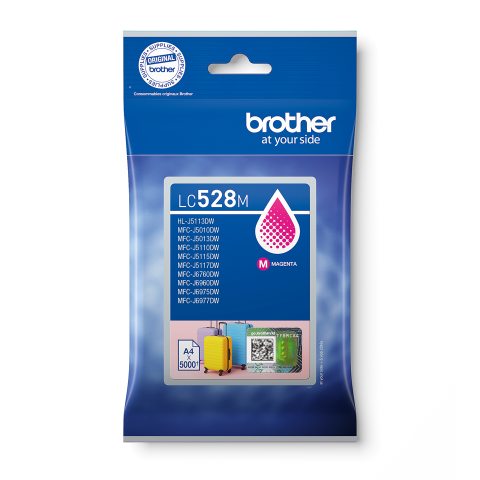 Consumabile imprimanta - Cartus cerneala Brother LC528M Magenta Super High Yield pentru MFC-J5010/J5110/J5115/J5117 - BROTHER