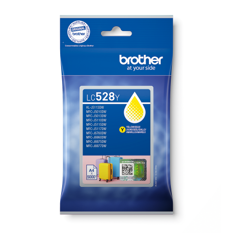 Consumabile imprimanta - Cartus cerneala Brother LC528Y Galben Super High Yield pentru MFC-J5010/J5110/J5115/J5117 - BROTHER