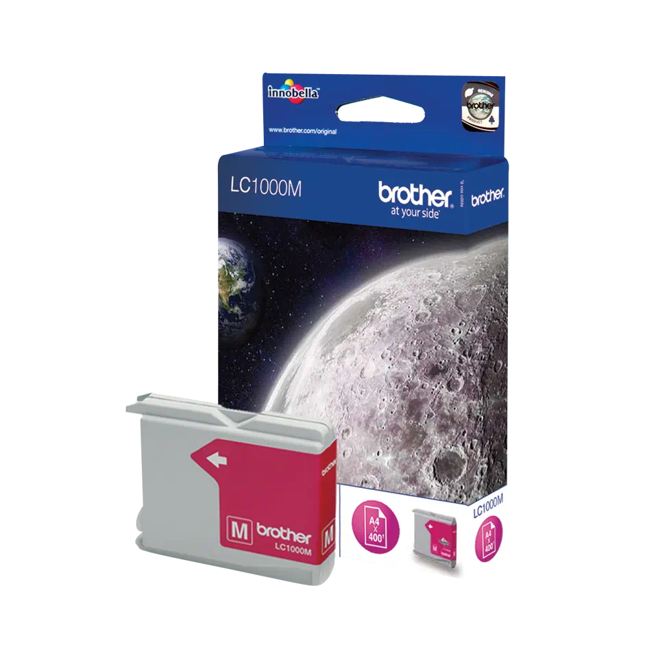 MFC-885CW - Cartus cerneala Brother Magenta LC1000M, Magenta, original, 400 pagini
