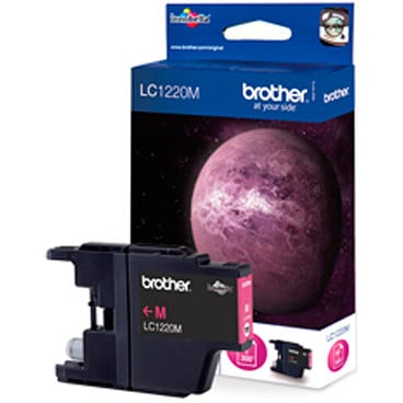 Cartuș cerneala Brother LC1220M, roz (magenta), original, 300 pagini