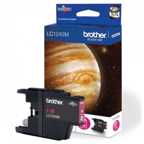 MFC-J825DW - Cartus cerneala Brother LC1240M, magenta (magenta), original, 600 pagini, 7.1 ml