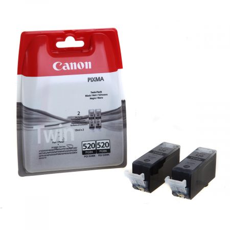 Pixma iP4600 - Cartus cerneala Canon Black PGI-520B 2buc/pac