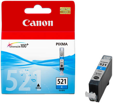 Consumabile imprimanta - Cartus cerneala Canon Cyan CLI-521C
