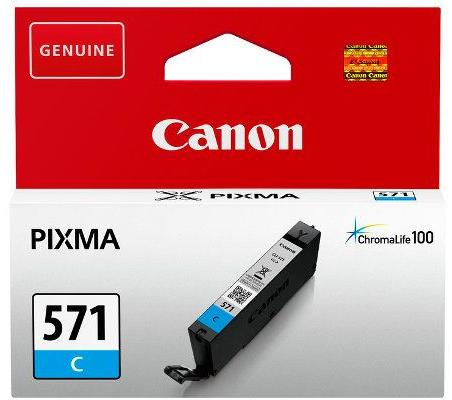 Consumabile imprimanta - Cartus cerneala Canon Cyan CLI-571C
