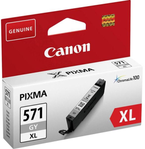 Consumabile imprimanta - Cartus cerneala Canon Grey capacitate mare CLI-571XLGY