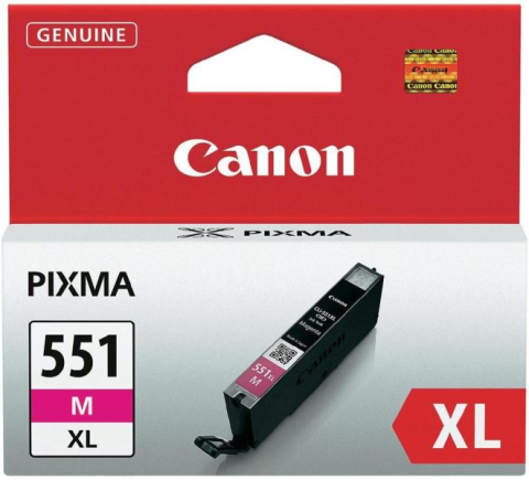 Cartuse inkjet si cerneala - Cartus de cerneala original Canon CLI-551XLM Magenta