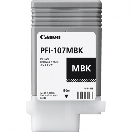 PFI-107 - Cartus cerneala Canon Pigment Matte Black PFI-107MB