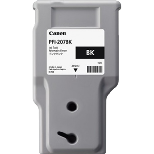 Cartus Cerneala - Cartuș cerneală Canon PFI-207BK, negru (black), original, 300 ml