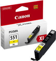 Cartuse inkjet si cerneala - Cartus de cerneala original Canon CLI-551XLY Yellow