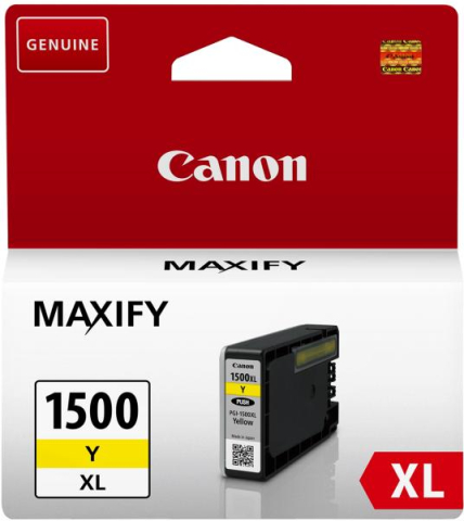 Consumabile imprimanta - Cartus cerneala Canon Yellow capacitate mare PGI-1500XL Y