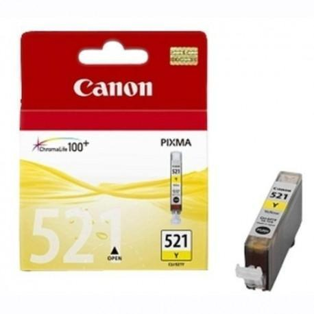 Cartuse inkjet si cerneala - Cartus cerneala Canon Yellow CLI-521Y - Canon