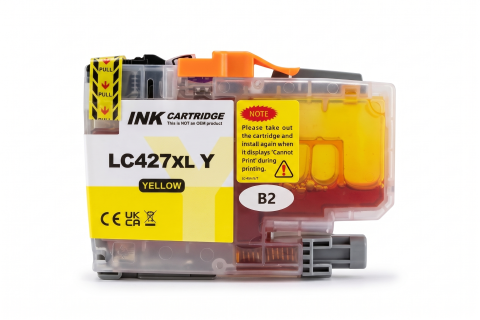 Consumabile imprimanta compatibile - Cartus cerneala compatibil Brother LC427XL Yellow