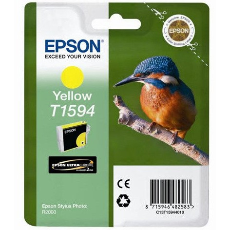 Stylus Photo - Cartuș cerneala Epson T1594, galben (Yellow), original, 18.4 ml
