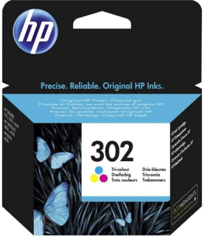 Cartuse inkjet si cerneala - Cartus cerneala HP 302 Color F6U65AE