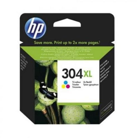 Cartuse inkjet si cerneala - Cartus cerneala HP 304XL Color N9K07AE pentru DeskJet 2600/3700 & ENVY 5000 (N9K07AE)