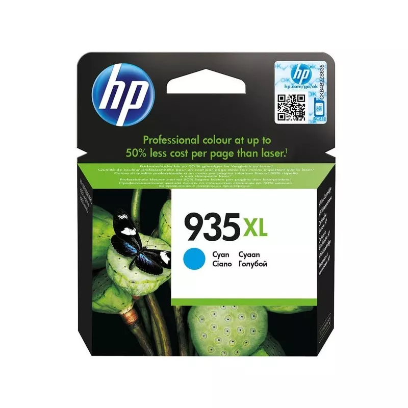 Cartuse inkjet si cerneala - Cartus cerneala HP 935XL Cyan cap. mare C2P24AE