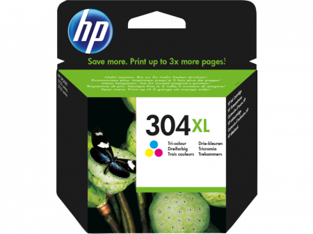 Cartus Cerneala - HP 304XL Tri-color Ink Cartridge N9K07AE
