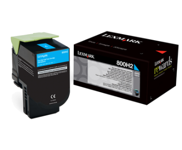 Cartus Toner - Cartus de imprimare cyan Lexmark 20N0H20 cu capacitate mare