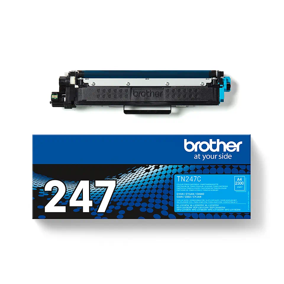 Toner Brother TN247C, cyan (albastru), original, 2300 pagini [1]