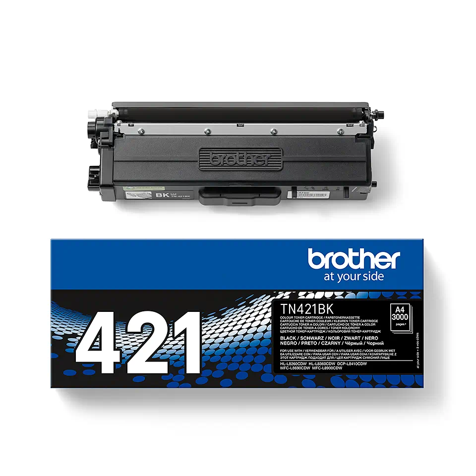 Toner Brother TN421BK, negru (black), original, 3000 pagini [1]