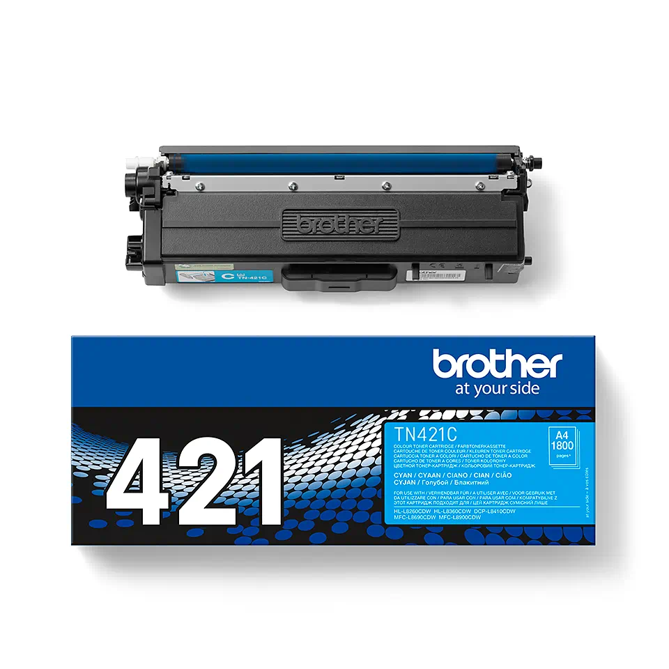Toner Brother TN421C, Cyan, Original, 1.8k pagini [1]