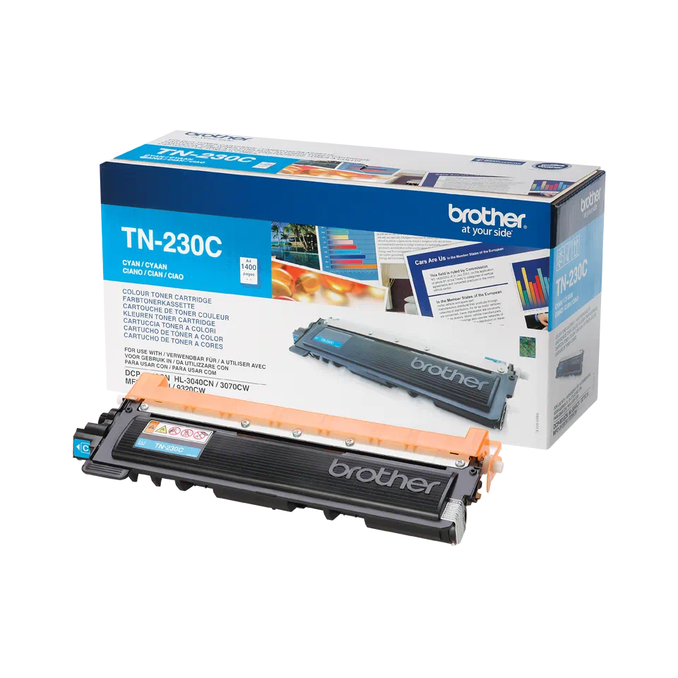Toner Brother TN-230C, albastru (cyan), original, 1400 pagini