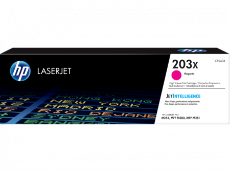 Cartus Toner - Cartus toner HP 203X Original Magenta LaserJet Toner Cartridge CF543X